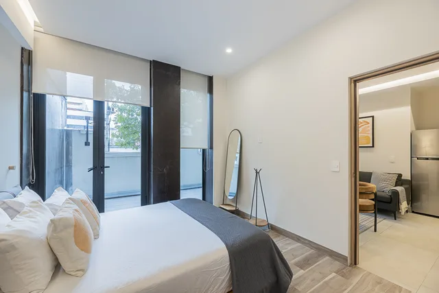 شقة ديلوكس بشرفة بغرفة نوم واحدة، Cuadra 134 Residencial 7/8