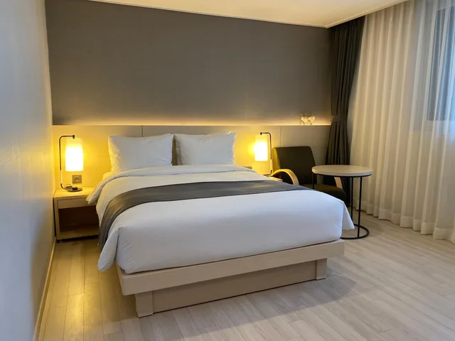 غرفة قياسية بسرير مزدوج، New Donghae Hotel 1/2
