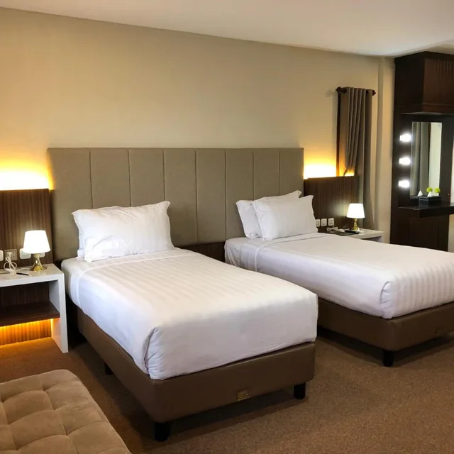 Garden, Twin Beds, Rice Field View, Grand Harvest Resort and Villas 4/10