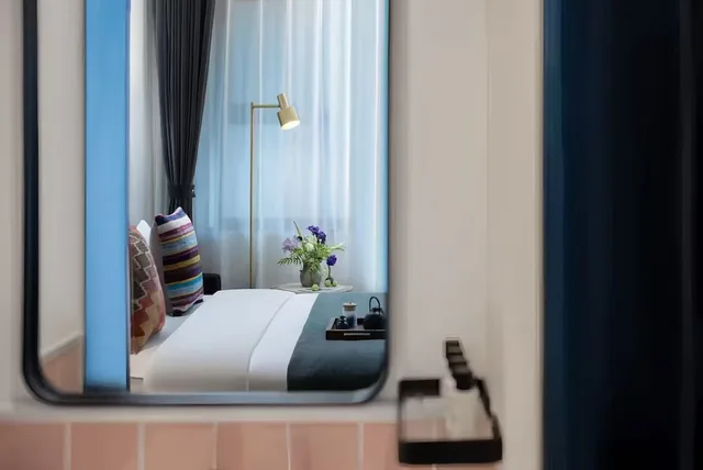 غرفة قياسية بسرير مزدوج، Peking Yard Youth Hostel 5/5