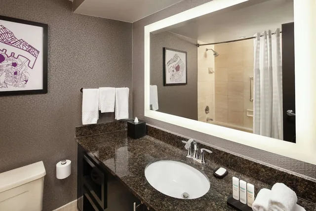 جناح ركني بسرير كينج لذوي الإعاقة، Embassy Suites By Hilton Crystal City National Airport 2/3