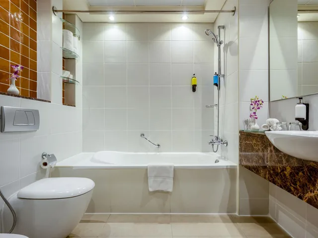 شقة بسرير مزدوج بإطلالة على المدينة بغرفة نوم واحدة، Flora Creek Deluxe Hotel Apartments 4/5