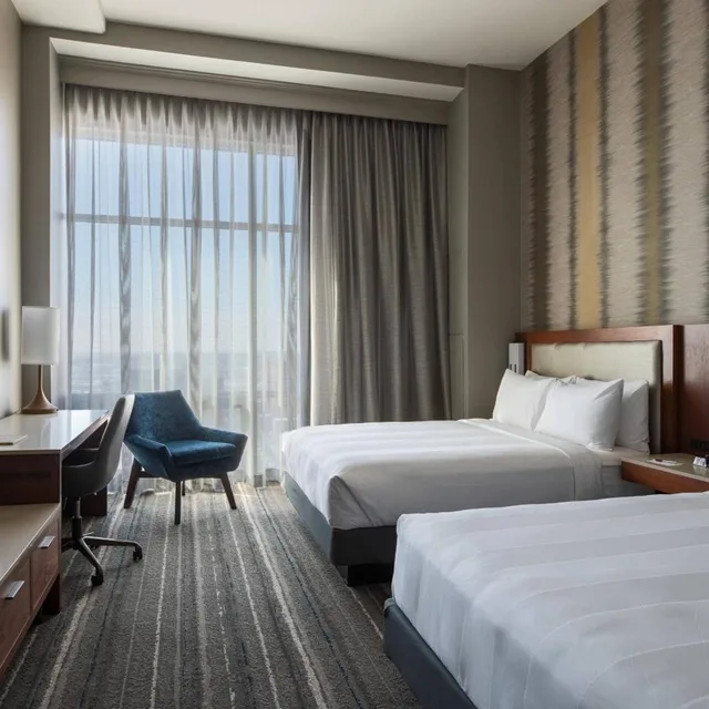 غرفة بسريرين مزدوجين، Kansas City Marriott Downtown 3/6