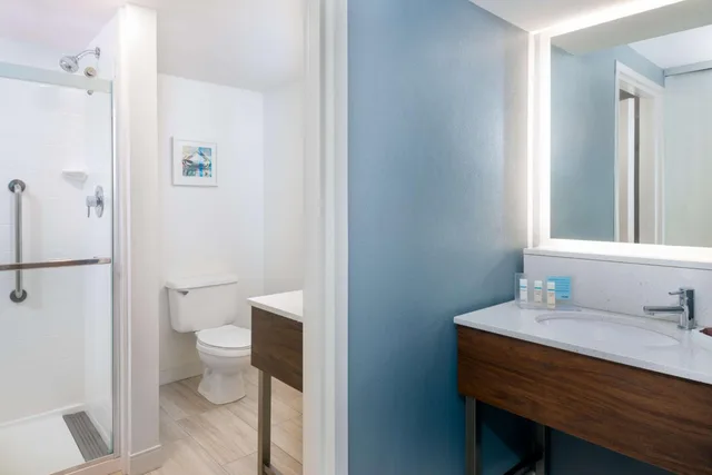 غرفة كبيرة بسرير كينج مع أريكة، Hampton Inn Salisbury, MD 3/3