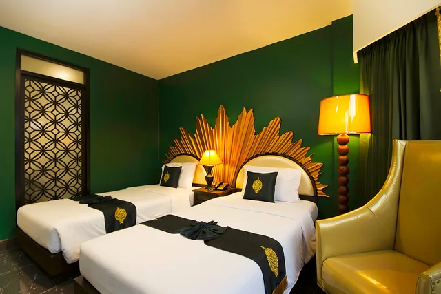غرفة ديلوكس بسريرين منفصلين، Khaosan Palace Hotel 1/2
