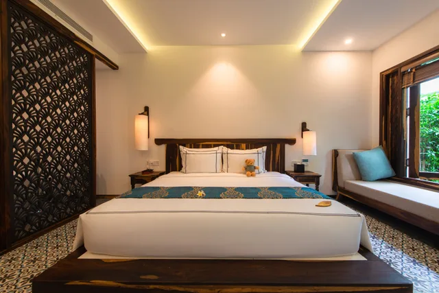 بنغل بسرير كينج بإطلالة على الحديقة، Alibu Resort 2/7