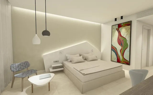 غرفة قياسية بسريرين منفصلين بإطلالة على البحر، Kassandra Bay Resort, Suites and Spa 9/10