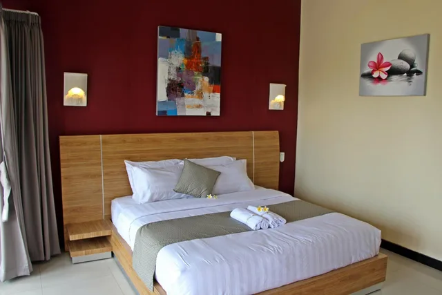بنغل بسرير مزدوج بإطلالة على الحديقة، Bali Dive Resort And Spa 3/10