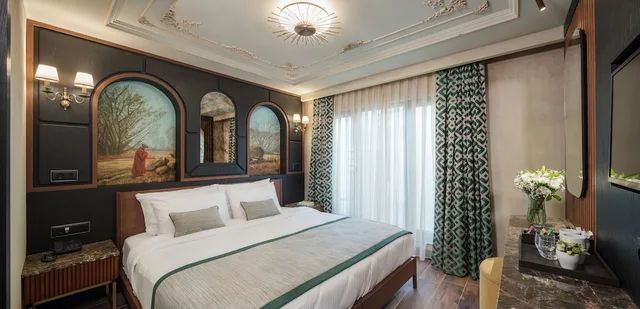 غرفة قياسية بسرير كوين، Tria Hotel Istanbul 3/4