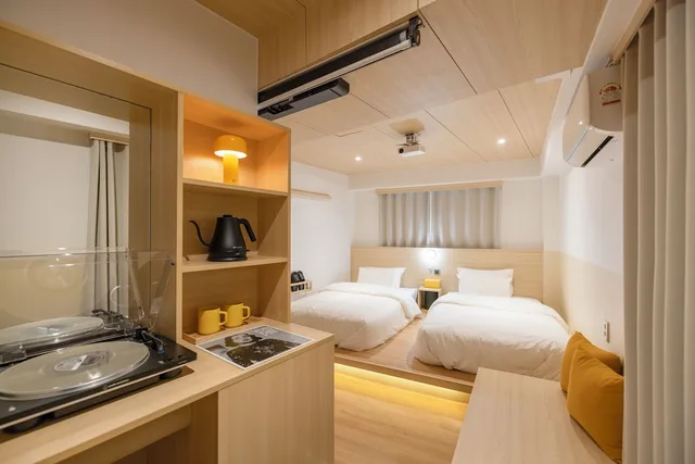 غرفة ديلوكس بسريرين منفصلين، Myeongdong Guesthouse Como 9/9