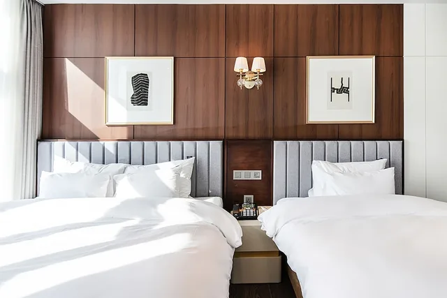 جناح ملكي بسرير مزدوج وسرير فردي، H Avenue Hotel Gwangali Beach 2/4
