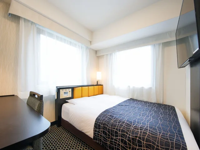 غرفة قياسية بسرير مزدوج، Apa Hotel Midosuji Hommachi-Ekihigashi 4/9