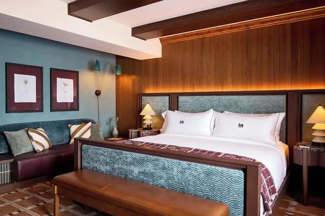 غرفة سيغنتشر بسرير كينج بشرفة، Snake River Lodge And Spa 1/8