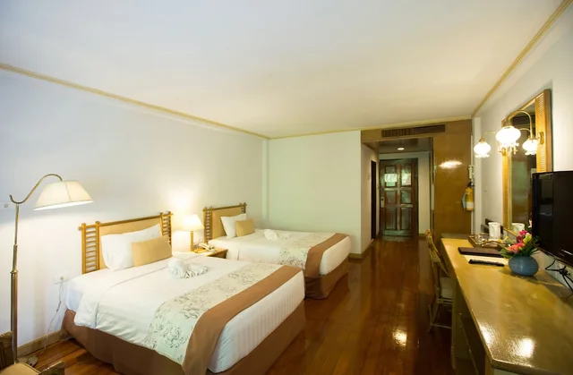 غرفة ديلوكس بسرير كينج بإطلالة على المسبح، Imperial Mae Hong Son Resort 4/6