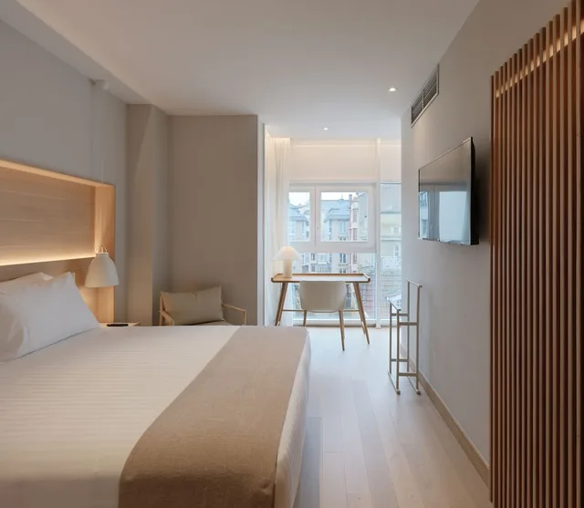 غرفة قياسية مفردة بسريرين منفصلين، Hotel Zenit Coruna 1/8