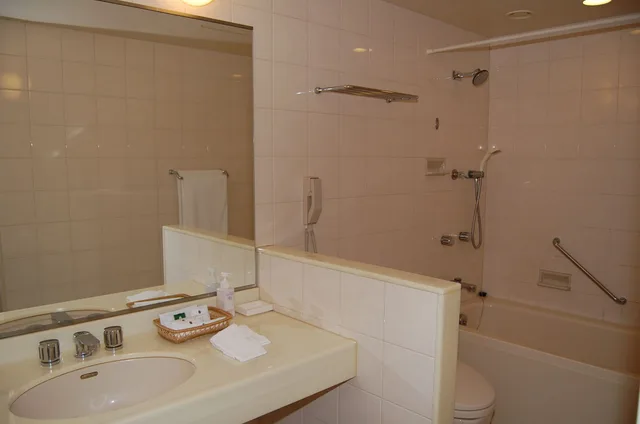 غرفة بريميوم بسريرين منفصلين بإطلالة على المرفأ، Luke Plaza Hotel 2/2