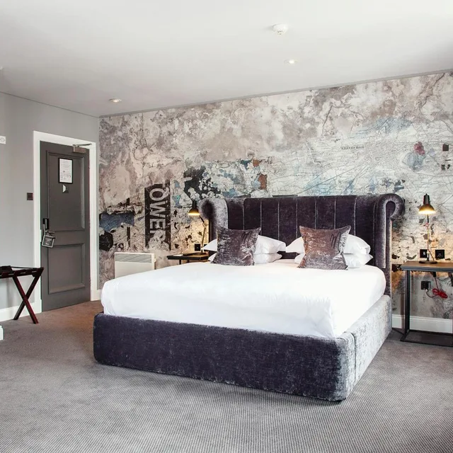 غرفة كلوب بسرير كينج، Malmaison Edinburgh 5/8