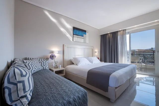 غرفة سوبيريور بسريرين منفصلين مع أريكة، Marelen Hotel 3/8