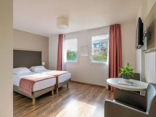 استوديو بريميوم بسريرين منفصلين، Sejours Et Affaires Caen Le Clos Beaumois 1/10