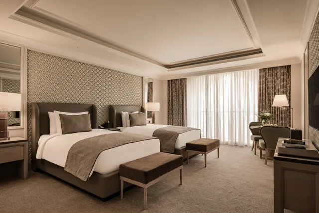 غرفة ديلوكس بسريرين منفصلين بإطلالة على المدينة، Giza Palace 1/1
