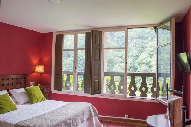غرفة بسرير مزدوج أو سريرين منفصلين، Hotel Alto Sella 1/10