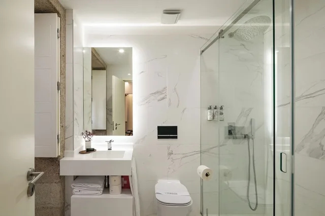 شقة بريميوم بسرير كوين بإطلالة على النهر بغرفة نوم واحدة، Porto River Hotel Apartamentos 2/2