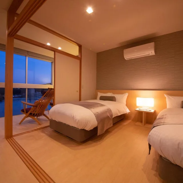Japanese, Superior, Twin Beds, Toba Grand Hotel 8/10