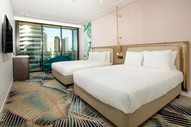 غرفة ديلوكس بسريرين منفصلين، Dorsett Gold Coast 1/2