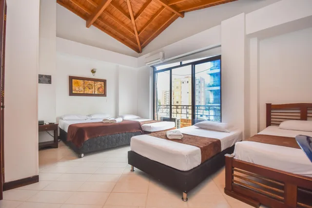 غرفة عائلية بإطلالة، Estadio Real Hotel 3/3