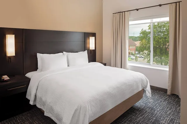 جناح بسرير كينج بغرفة نوم واحدة مع أريكة، Residence Inn by Marriott Detroit Farmington Hills 1/5