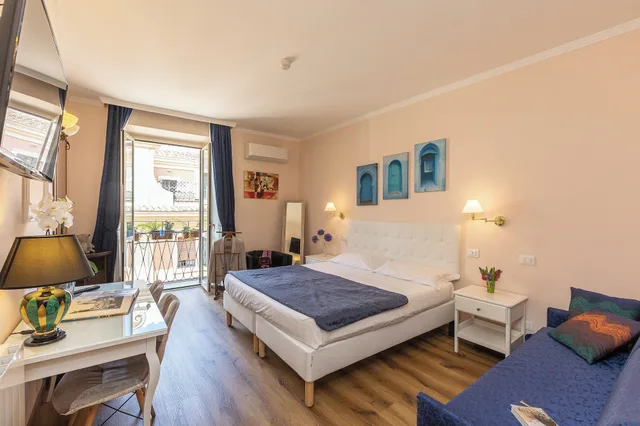 غرفة ثلاثية بسرير مزدوج مع أريكة، Rome To Stay 2/7