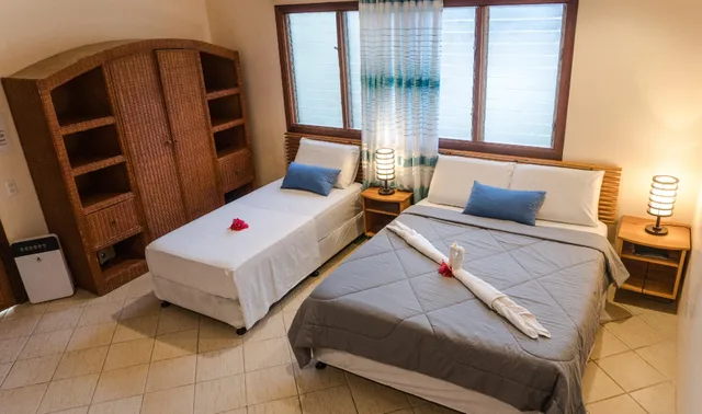 بنغل بسرير مزدوج بإطلالة على المسبح، Quo Vadis Dive Resort 1/1