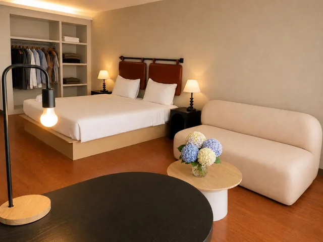 استوديو بسرير كينج، Blanco Apartment Hotel 1/7