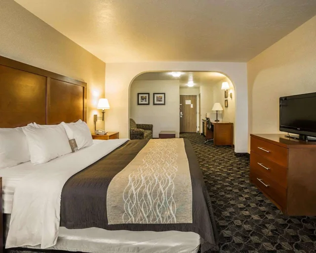 جناح بسرير كينج مع أريكة يُسمح فيها بالحيوانات الأليفة، Comfort Inn & Suites Beaver - Interstate 15 North 3/4