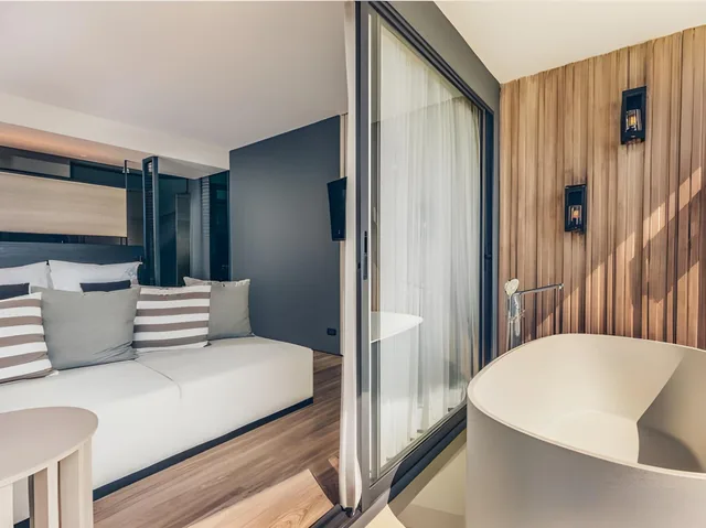 غرفة تنفيذية بإطلالة على البحر، Bayphere Hotel Pattaya JC 1/1