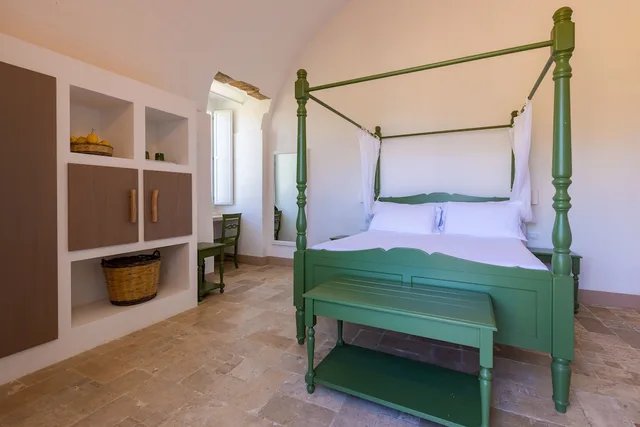 غرفة ديلوكس بسرير كوين، Hotel Masseria Fontanelle 4/6
