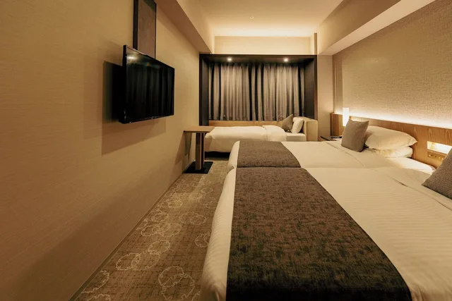 غرفة سوبيريور بسريرين منفصلين مع أريكة، Hotel Jal City Sapporo Nakajima Park 3/5