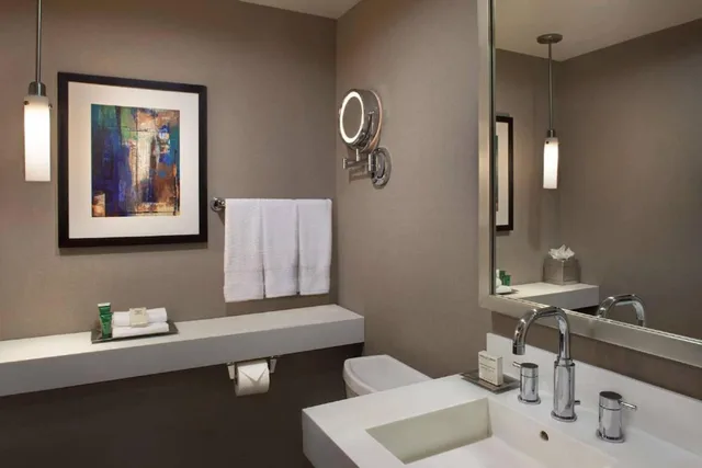 جناح بسرير كينج مع أريكة، Hilton Toronto Airport Hotel & Suites 4/4