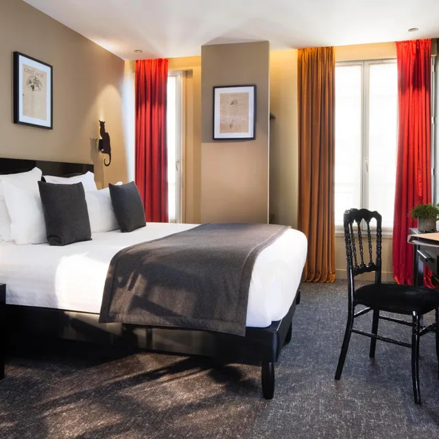 غرفة بسرير مزدوج، Hotel Le Chat Noir 1/6