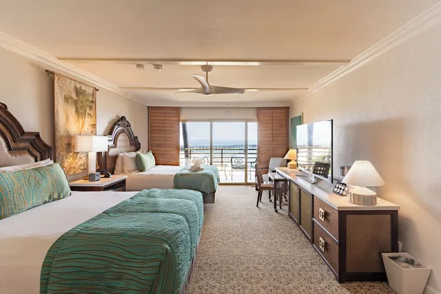 غرفة قياسية بسريرين كوين بإطلالة على البحر، Pacific Terrace Hotel 2/8
