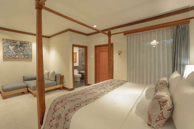 Cottage, Suite, Twin Beds, Garden View، Kuta Seaview Beach Resort 10/10