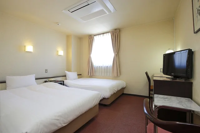غرفة بسريرين منفصلين للمدخنين، Wakayama Daini Fuji Hotel 1/2