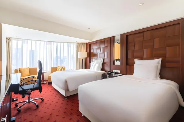 غرفة ديلوكس بسريرين، Beijing Pudi Hotel 1/1