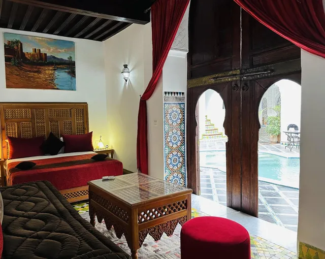 غرفة قياسية بسرير مزدوج، Riad Zitouna 1/1