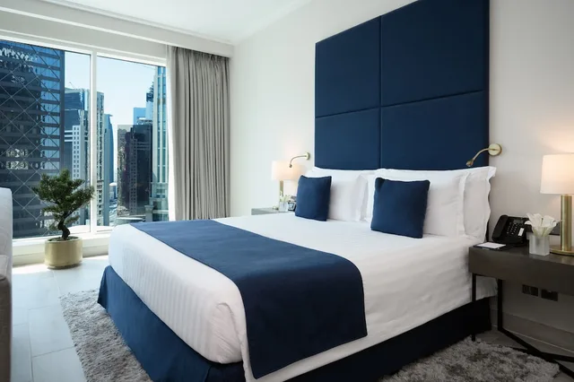 استوديو تنفيذي بسرير كينج، Centara West Bay Hotel and Residences Doha 1/9