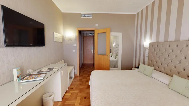 غرفة ديلوكس بسرير مزدوج أو سريرين منفصلين، Hotel Metropole 2/5