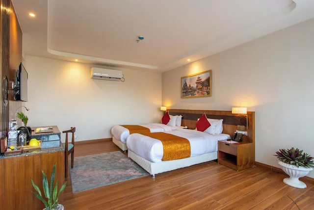 غرفة ديلوكس بسريرين منفصلين، Hotel Sarathi 3/4