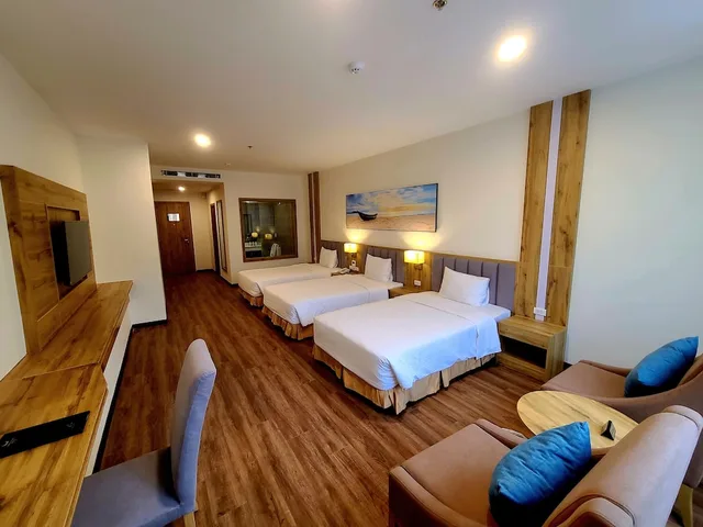 غرفة سوبيريور ثلاثية بسرير فردي بـ3 غرف نوم، Muong Thanh Grand Cua Lo 1/1