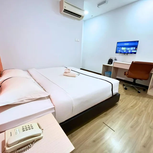 غرفة بسرير مزدوج، Seeds Hotel Cheras Taman Bukit Segar 2/3