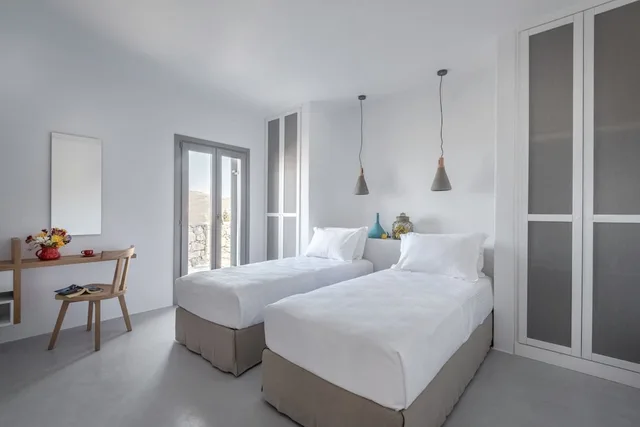 غرفة تنفيذية بسرير مزدوج بإطلالة على البحر، Seven Suites 3/6